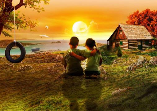 تصاویراحساسی و عکسهای عاشقانه رویایی دختر و پسر