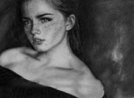 عکس نقاشی های زیبا و دیدنی کشیده شده با هنر سیاه قلم