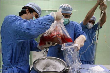 عکس های دیدنی و کمیاب پیوند اعضای بدن در اتاق عمل