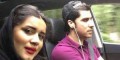 عکس عاشقانه جاده شمال شهرام محمودی و همسرش