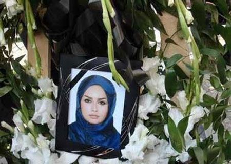 تصاویر تاسف بار از مراسم فوت ساناز کیهان بازیگر