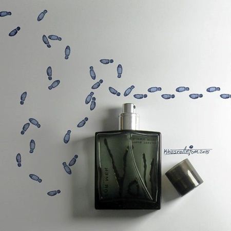 خلاقانه ترین تصاویر از ترکیب اشیاء و عکس ها