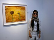 عکس هایی از افتتاح نمایشگاه نقاشی مریم حیدرزاده