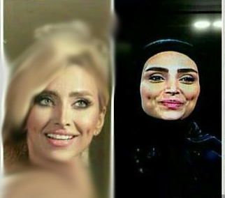 تیپ الهام عرب در محرم، دختر مدلینگ در برنامه ماه عسل