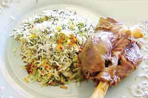 چلو ماهیچه اصفهان (طرز تهیه)