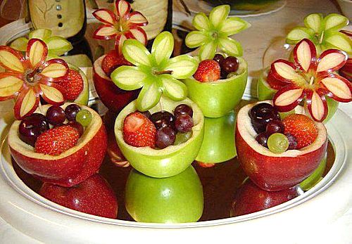 تصاویری از مدل های جدید و زیبا میوه آرایی شب یلدا