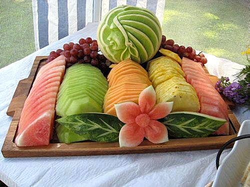 تصاویری از مدل های جدید و زیبا میوه آرایی شب یلدا