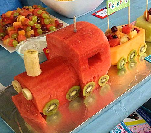 تصاویری از مدل های جدید و زیبا میوه آرایی شب یلدا