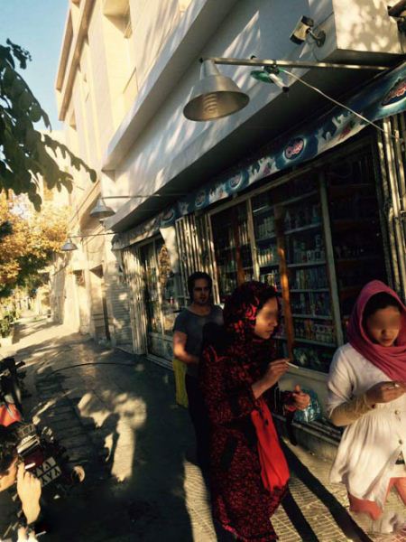 تصاویر اسف بار از سیگار کشیدن دختران فشن مشهدی