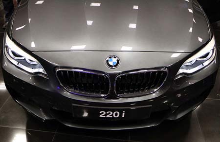 ورود پر قدرت BMW کوپه 220i به ایران + عکس ورود پر قدرت BMW کوپه 220i به ایران + عکس