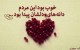 عکس نوشته عاشقانه و احساسی با تِم زمستانی