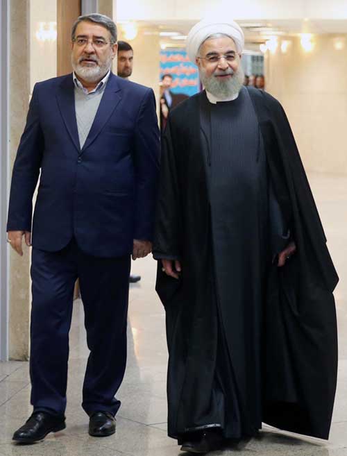حضور حسن روحانی در انتخابات مجلس خبرگان رهبری (عکس)