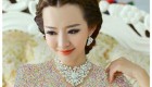 عکس شیک ترین جواهرات گردنبند و گوشواره عروس 2016