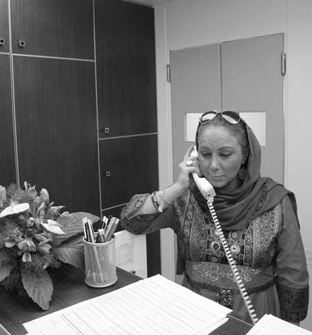 عکسهای جدید و داغ بهنوش بختیاری در آرایشگاهش