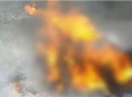 پسری که پدرش را جلوی خانواده زنده زنده سوزاند + عکس