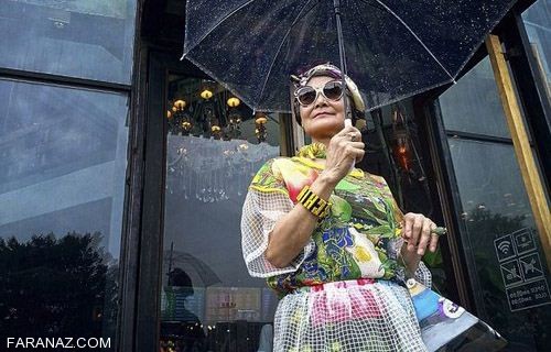 تصاویری از مدرن ترین مادر بزرگ دنیا