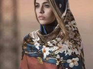 زیباترین مدل های جدید شال و روسری ایرانی 2023