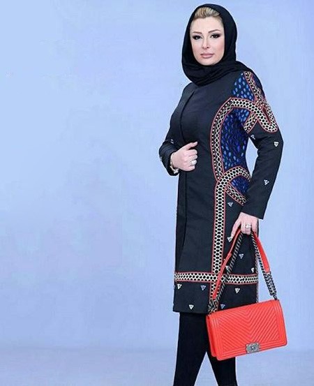 جدیدترین مدل مانتوهای شیک و زیبای نیوشا ضیغمی