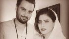عکس عاشقانه مهدی سلوکی و همسرش