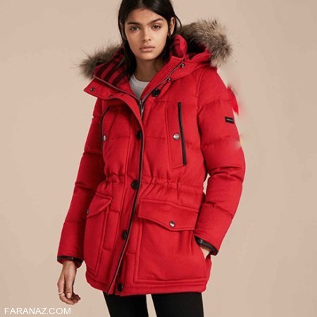 زیباترین مدلهای پالتو زنانه زمستانی برند بربری Burberry طرح 2017