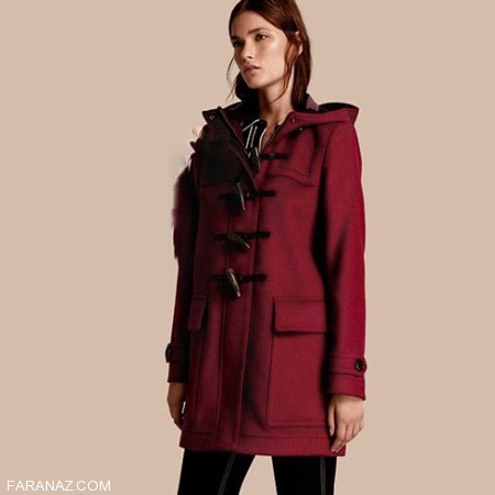 زیباترین مدلهای پالتو زنانه زمستانی برند بربری Burberry طرح 2017
