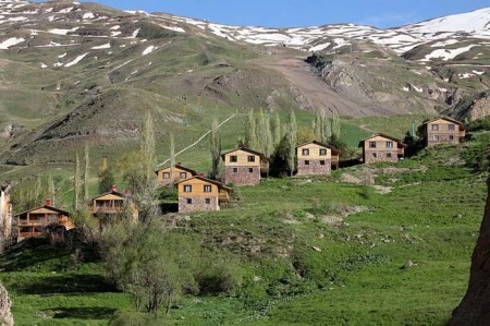 عکسهای جدید پیست اسکی دیزین در شمال تهران