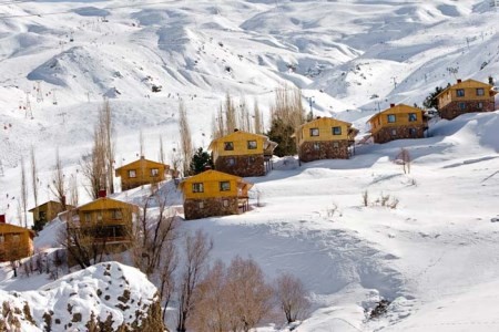 عکسهای جدید پیست اسکی دیزین در شمال تهران