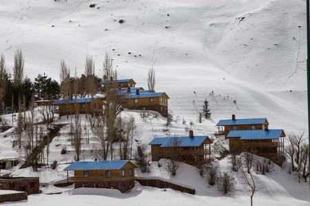 عکسهای جدید پیست اسکی دیزین در شمال تهران