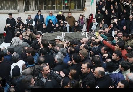 عکسهای مراسم تشییع جنازه و خاکسپاری حسن جوهرچی