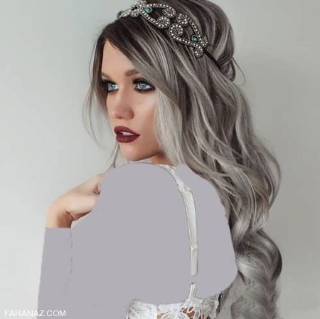 مدل مو و رنگ مو خاکستری + فرمول رنگ موی خاکستری