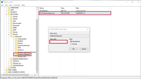 روش های غیرفعال کردن Windows Defender در ویندوز 10
