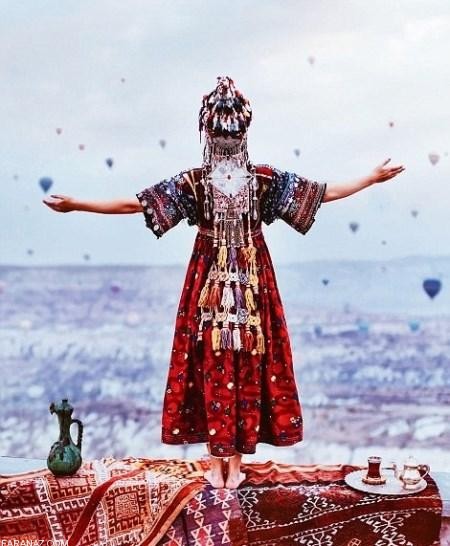 جشن بالن های رنگارنگ در دل آسمان ترکیه + تصاویر