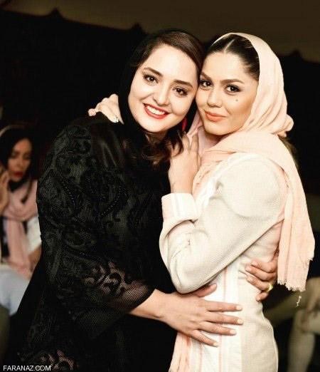 عکس های لو رفته جشن تولد آزاده زارعی با ستاره ها
