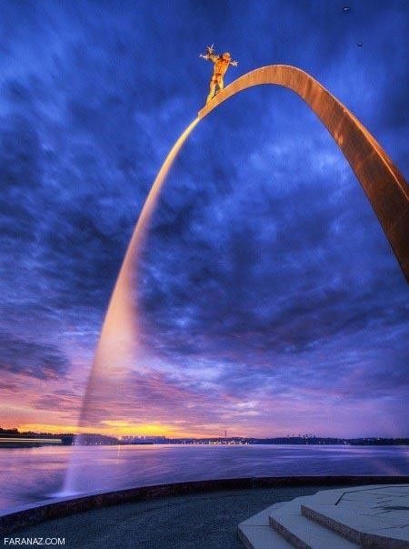 تصاویری از آبنماهای زیبا و خاص در سراسر دنیا