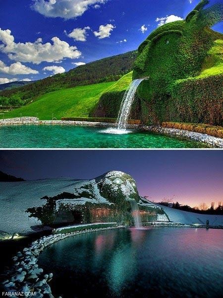تصاویری از آبنماهای زیبا و خاص در سراسر دنیا