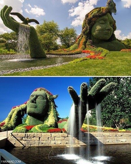 تصاویری از آبنماهای زیبا و خاص در سراسر دنیا