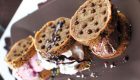 طرز تهیه دسر کوکی با بستنی
