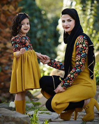 ست مادر دختری شیک و لاکچری در مدل های متنوع
