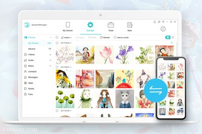 آسان ترین راه انتقال عکس و فایل از گوشی آیفون به کامپیوتر