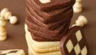 طرز تهیه کیک شطرنجی خوشمزه و خاص برای مهمانی لاکچری