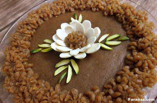 تزئین ساده و خلاقانه حلوا و کاچی + عکس