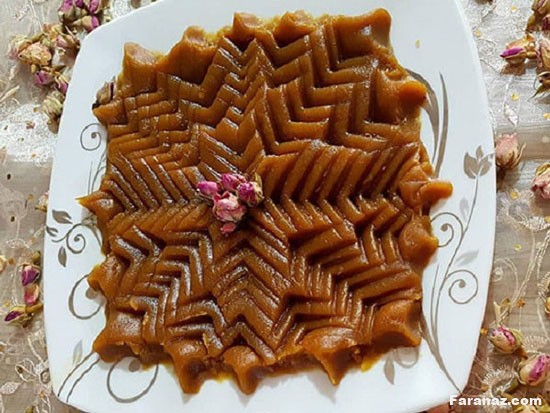 تزئین ساده و خلاقانه حلوا و کاچی + عکس