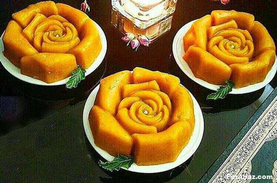 تزئین ساده و خلاقانه حلوا و کاچی + عکس