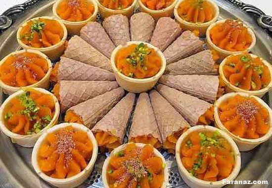 تزئین ساده و خلاقانه حلوا و کاچی + عکس