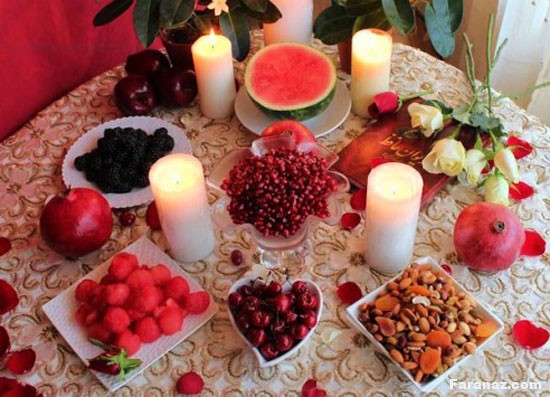 ایده های ساده و خلاقانه برای تزئین میوه های شب یلدا + عکس