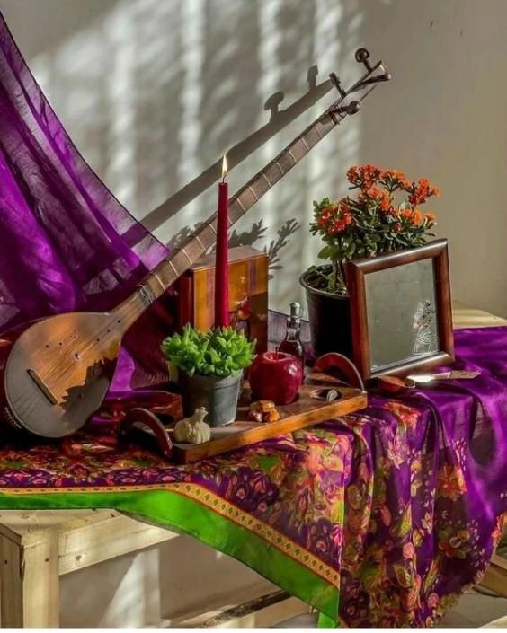 مدل سفره هفت سین ۱۴۰۳ + راهنمای ست کردن بهترین هفت سین 1403