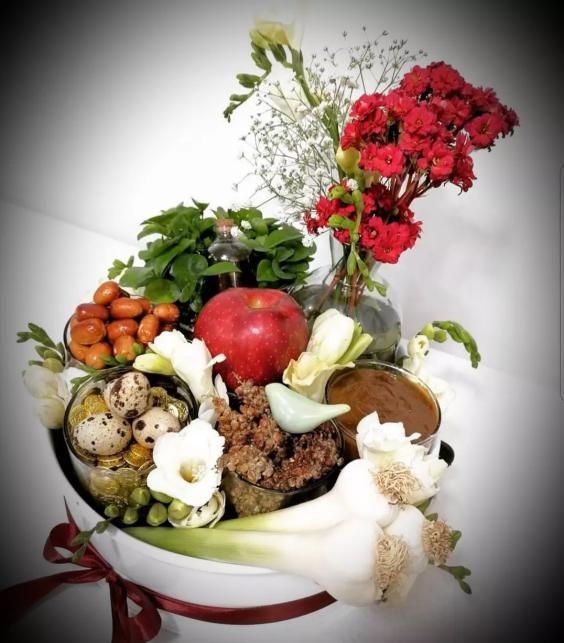 مدل سفره هفت سین ۱۴۰۳ + راهنمای ست کردن بهترین هفت سین 1403